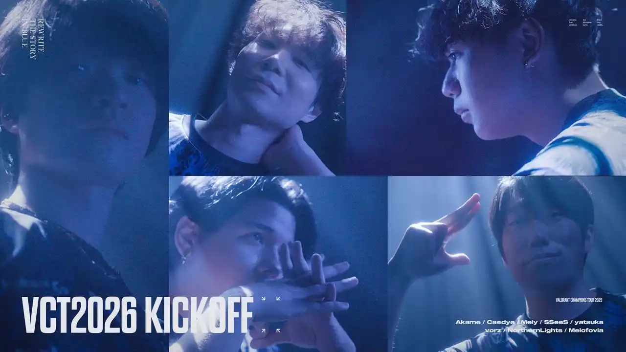 【株式会社GameWith】 DetonatioN FocusMe、VALORANT公式の国際リーグ「VALORANT Champions Tour Pacific 2026 Kickoff」に出場