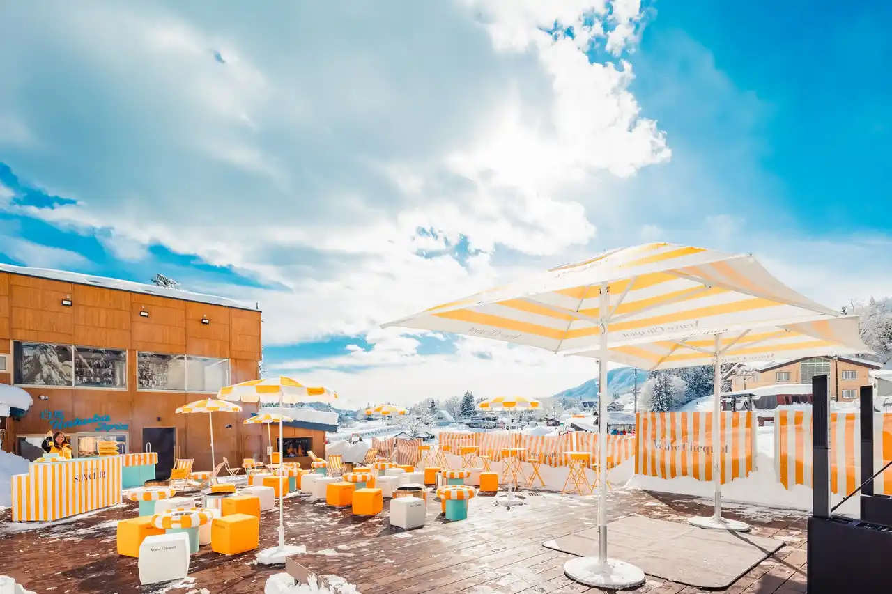【白馬ホテルグループ】 【白馬ポスピタリティグループ】ヴーヴ・クリコとのコラボレーションイベント「SUN CLUB by Veuve Clicquot」を今年も開催