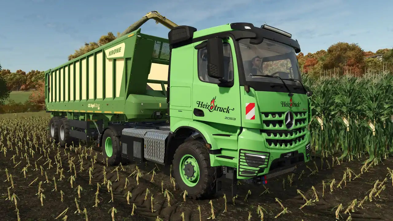 【株式会社セガ】 『ファーミングシミュレーター 25』コンテンツ拡張パック「Mercedes-Benz Trucks Pack」を配信！