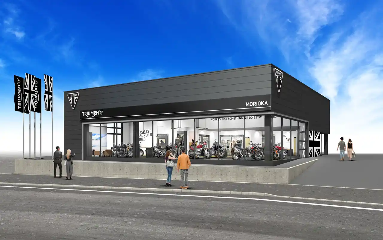 【トライアンフモーターサイクルズジャパン株式会社】 トライアンフから「トライアンフ盛岡」グランドオープンのお知らせ