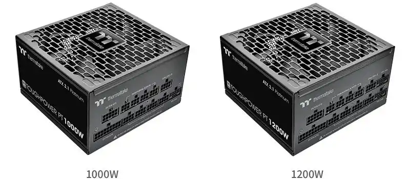 【株式会社 アスク】 奥行き140mmで1000W級の大容量を実現した電源ユニット、Thermaltake社製「TOUGHPOWER PT」シリーズを発表