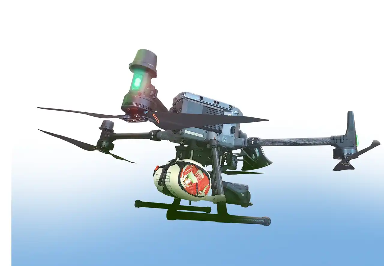 【豊橋市】 上空から命をつなぐ救助のあらたなカタチ 東海３県で初！　浮き輪投下ドローン運用へ 豊橋市が水難救助体制を強化