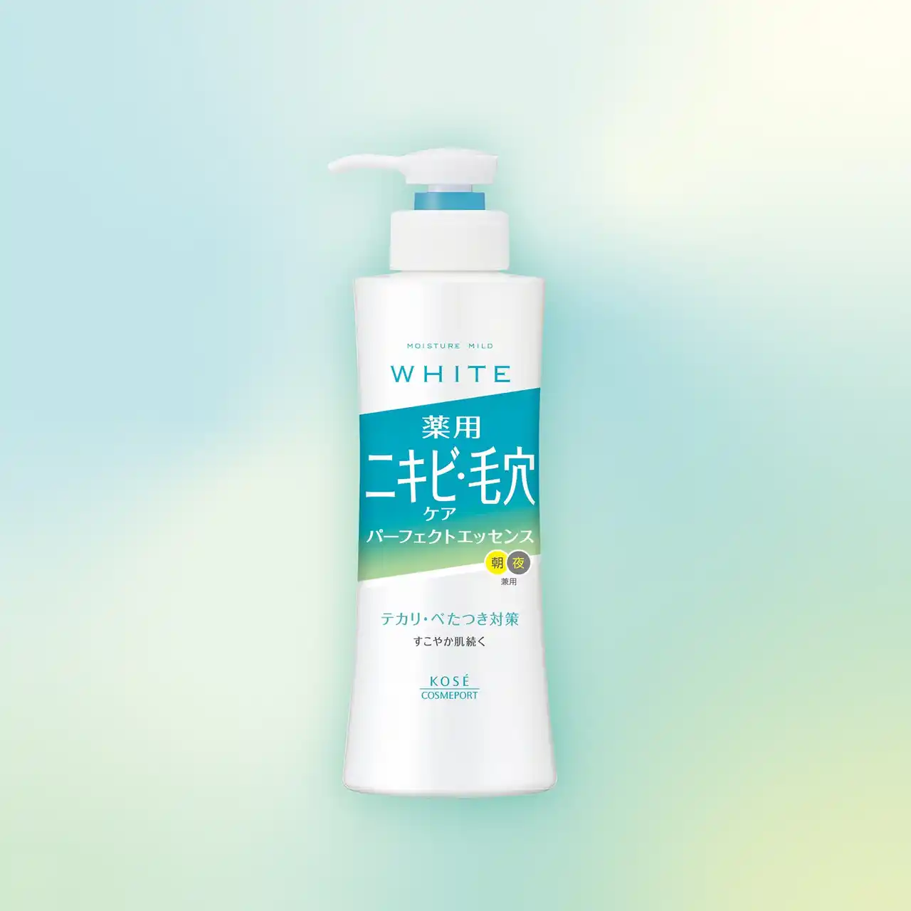 【コーセーコスメポート株式会社】 『モイスチュアマイルド　ホワイト』よりニキビ予防が叶う「アクネケア　パーフェクトエッセンス」を2月20日より順次発売