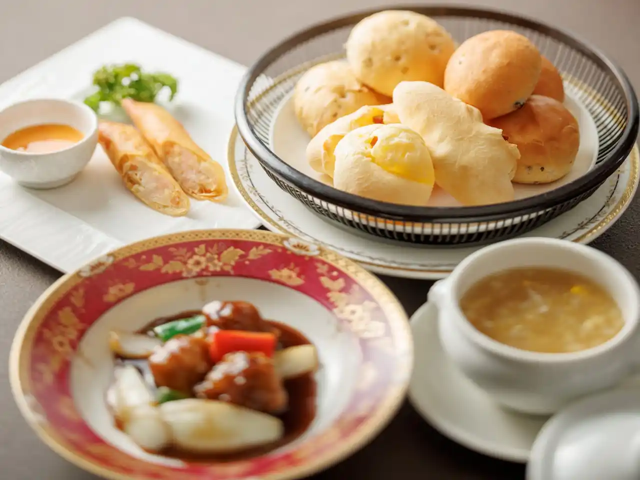 【ホテル日航プリンセス京都】『翡翠苑オリジナルパンと中国料理を楽しむコース』を9月1日より提供