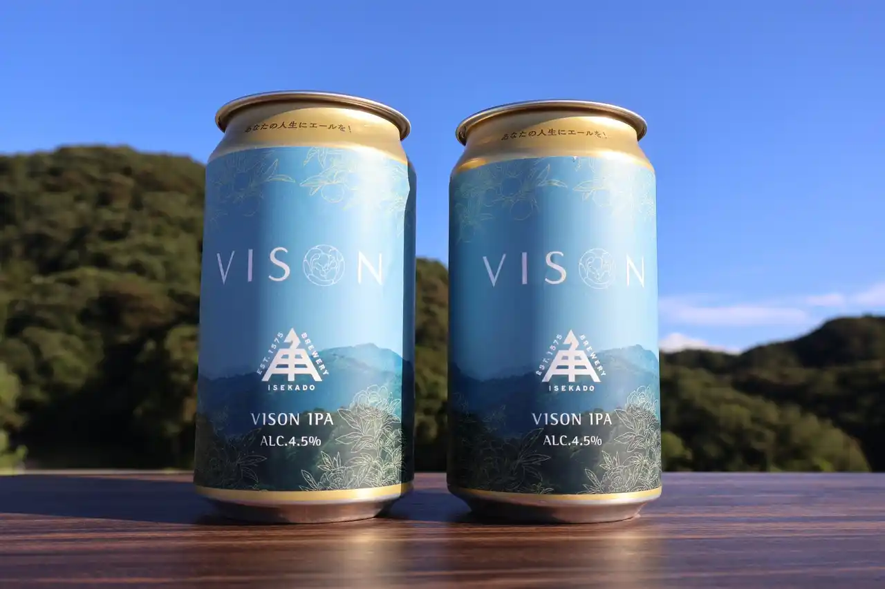 【VISON［ヴィソン］】 HOTEL VISON（ホテルヴィソン）× ISEKADOオリジナルIPA「VISON IPA」発売
