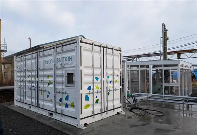 【エア・ウォーター株式会社】 小型CO2回収装置「ReCO2 STATION」、釧路コールマイン(株)で運転を開始