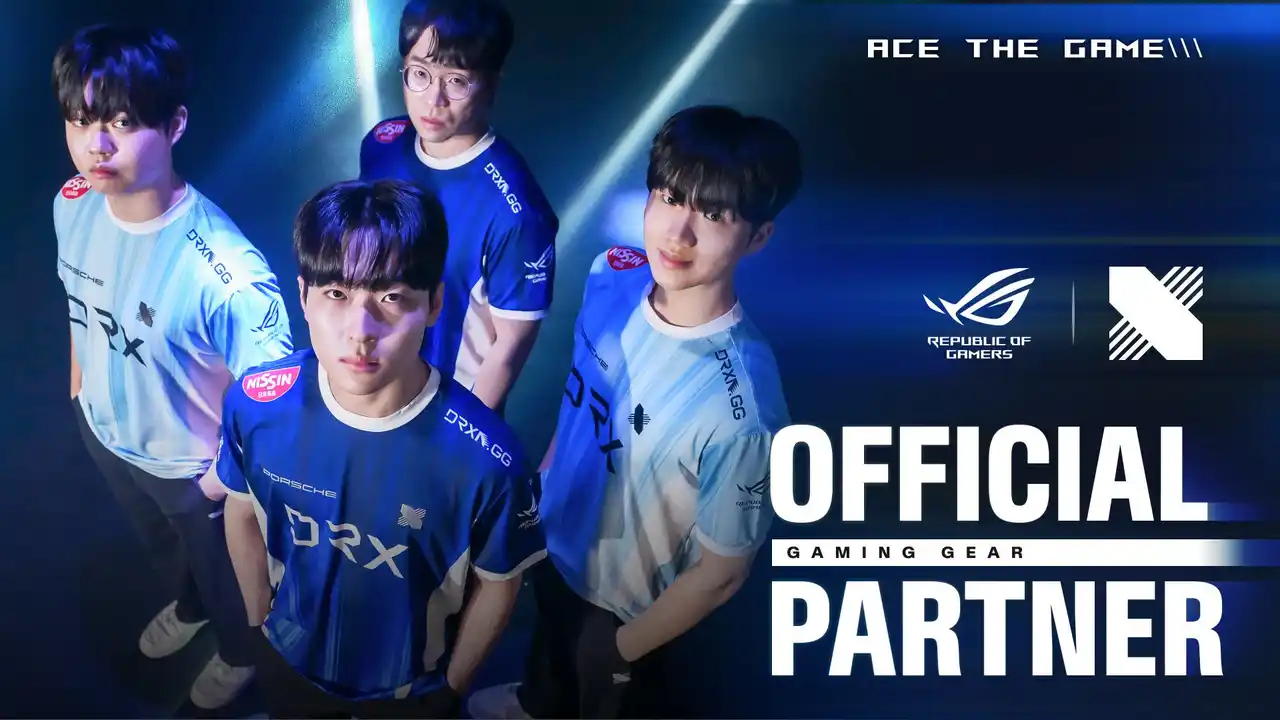 【ASUS JAPAN株式会社】 DRXとASUS Republic of Gamers（ROG）の公式グローバルeスポーツパートナーシップを発表