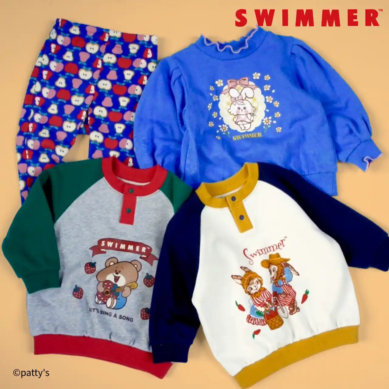 【アイピーフォー株式会社】 「SWIMMER」のベビー服がベルメゾンネットに新登場！