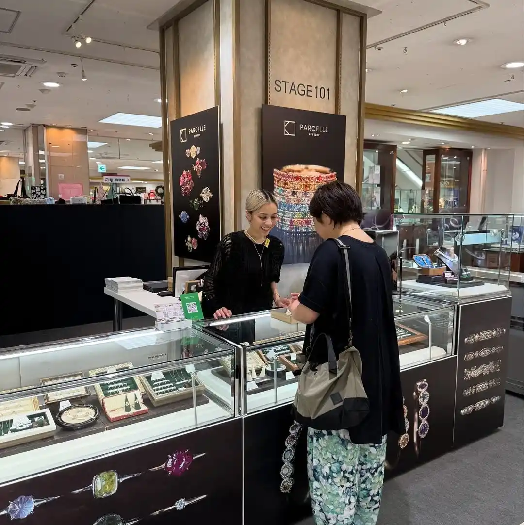 【株式会社 PARCELLE】 2026年初【PARCELLE JEWELRY】宮崎山形屋（宮崎県）で POP UP SHOP を開催