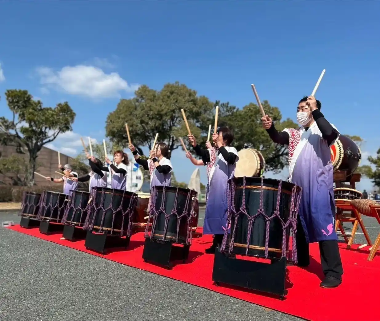 おごおり七夕太鼓「白鷺会」創立30周年記念公演