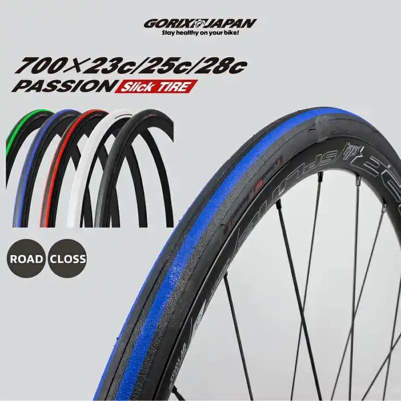 【GORIX株式会社】 【新商品】自転車パーツブランド「GORIX」から、自転車タイヤ(passion)のブラック新サイズ[700☓28c]が新発売!!