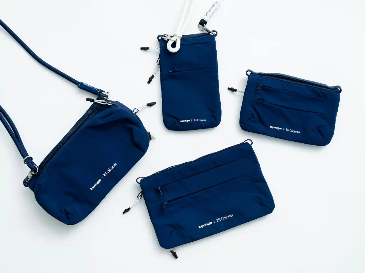 【株式会社リトルリーグ】 【ロンハーマン】Topologie for Ron Hermanとして、特別なカラーで別注したサコッシュ4型とストラップを発売