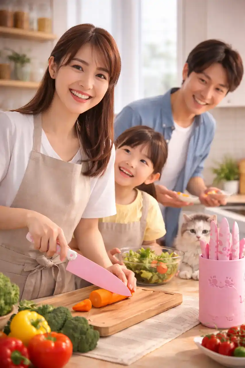 【megreen合同会社】 【日本初上陸】可愛いのに驚くほど切れる。保護猫支援につながる包丁「MEOWKIT」Makuakeで先行販売