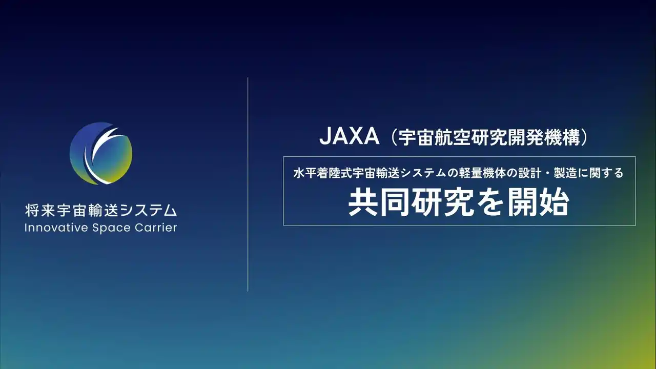 【将来宇宙輸送システム株式会社（ISC）】 将来宇宙輸送システム株式会社、JAXAと「水平着陸式宇宙輸送システムの軽量機体の設計・製造」に関する共同研究を開始