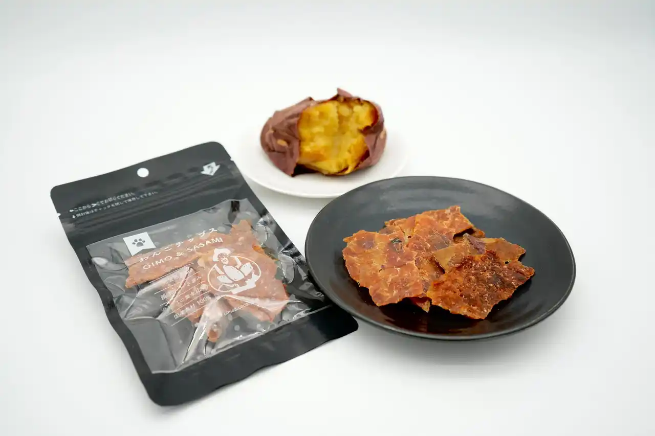 【株式会社nonii】 わんこのための焼き芋ジャーキー、新発売― 焼き芋専門店 × わんシェフ 共同開発 ―