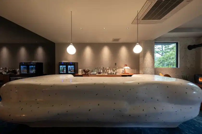 スイート客室専用のプレミアムラウンジ