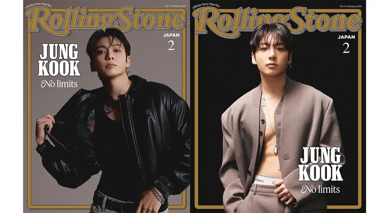 【カルチュア・エンタテインメント グループ株式会社】 BTSのJUNG KOOK　Rolling Stone Japan vol.33ダブル表紙ビジュアル解禁 「限界のないアーティスト、それが僕の目指す姿です」