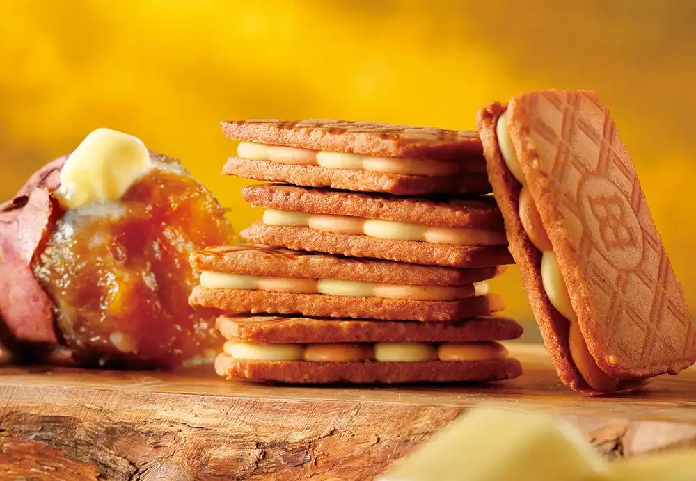 バタースイーツ専門店に秋の味覚が到着！ねっとり甘い蜜芋ホイップサンドに、コク深キャラメルナッツのバタークッキー【バターステイツ by銀のぶどう】