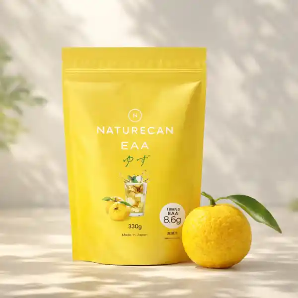【Naturecan株式会社】 大人気商品 EAA（必須アミノ酸）に「ゆず味」が新登場！｜Naturecan Fitness