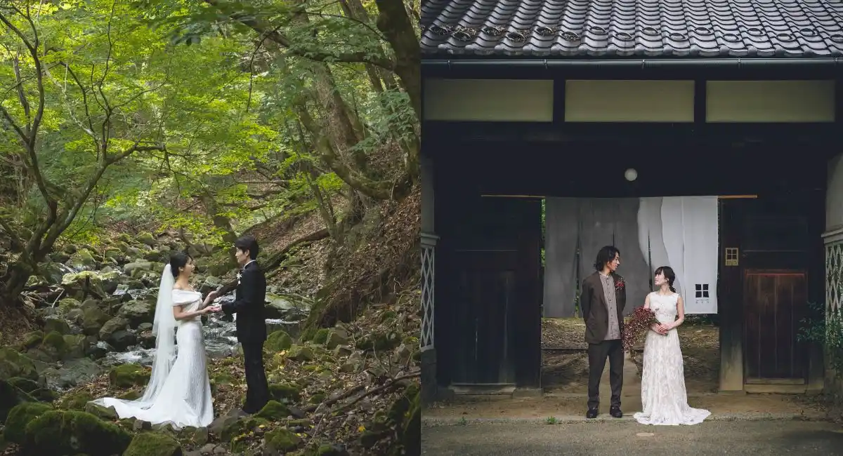 扉グループが新たな滞在型ウエディングサービスを開始。扉温泉 明神館・Satoyama villa DENで提案する、“ふたりらしさを叶える結婚式”