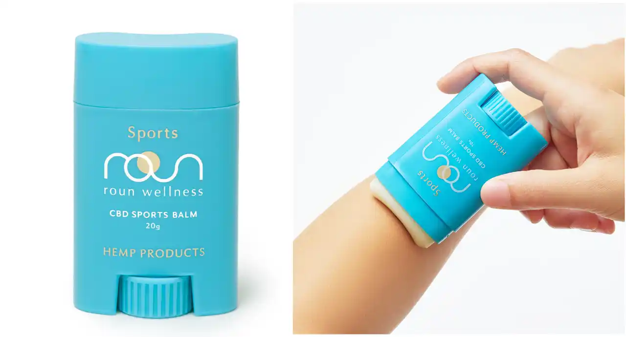 ウェルネスブランド「roun（ラウン）」より人気の「スポーツバーム」がスティックタイプになって登場