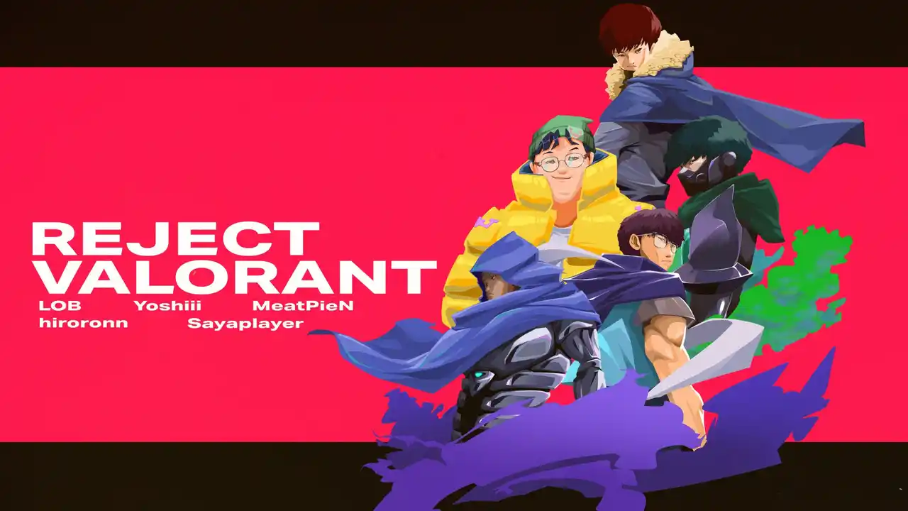 【株式会社REJECT】 プロeスポーツチーム「REJECT」 VALORANT部門に新メンバー3名が加入、新体制でSplit3へ挑戦
