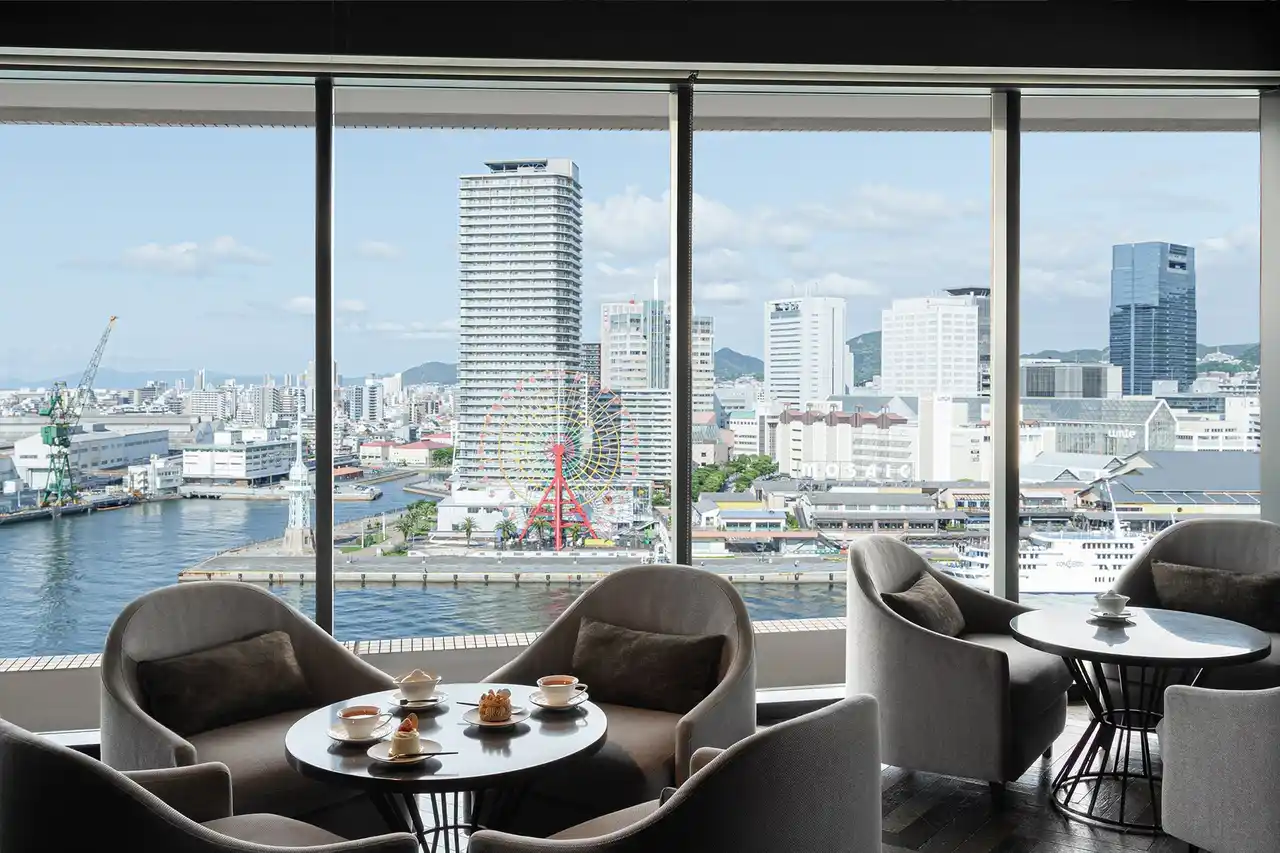 【神戸メリケンパークオリエンタルホテル】最上階の絶景バー「VIEW BAR」のカフェタイムページのサイトを公開