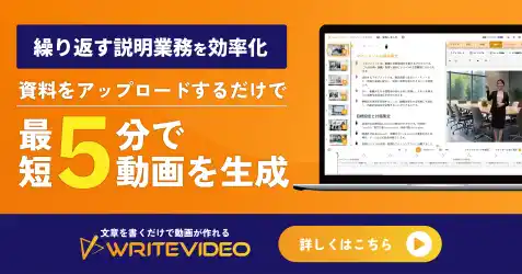 【賃貸管理向けAI活用】入居者向けのルール説明を効率化。WriteVideoでゴミ出しや設備の使い方をAI動画化