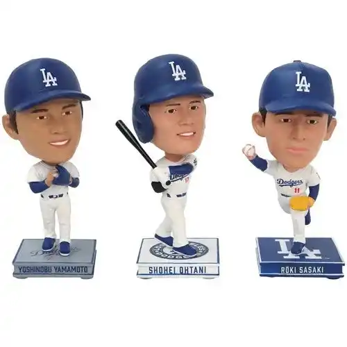 【株式会社JAMSHOPPING】 史上初、日本人3選手ドジャース同時在籍が“初”セットに！＜MLB公式ライセンス商品＞