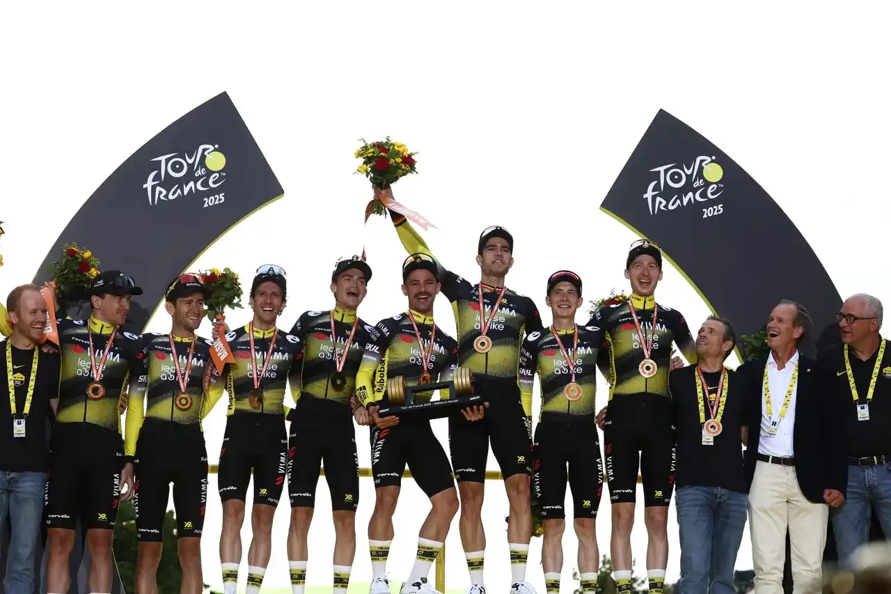 【株式会社 ジェイテクト】 ONI BEARINGがTeam Visma|Lease a Bikeのツール・ド・フランスチーム総合優勝に貢献
