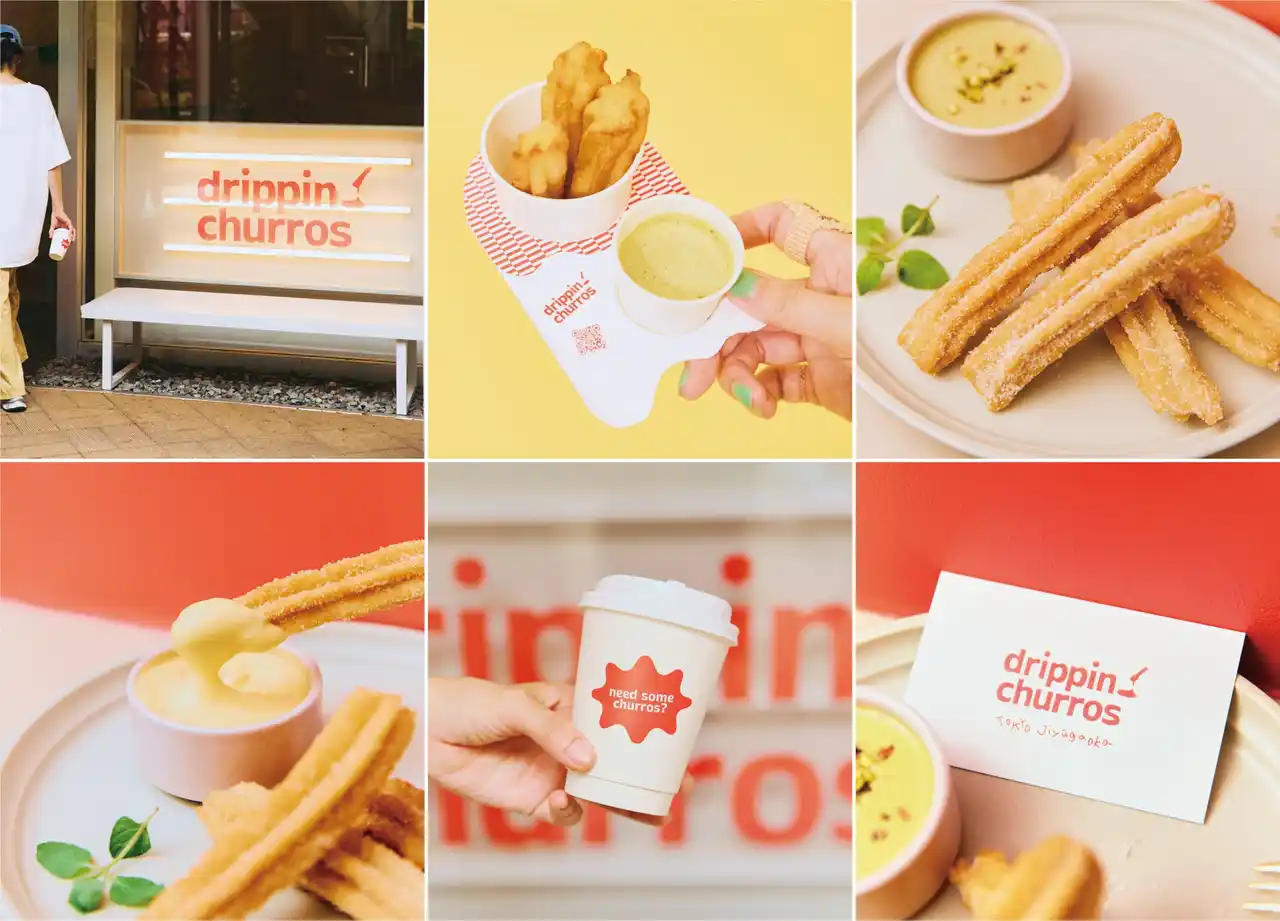グルテンフリーのディップチュロス専門店「drippin' churros（ドリッピンチュロス）」東京・自由が丘にオープン