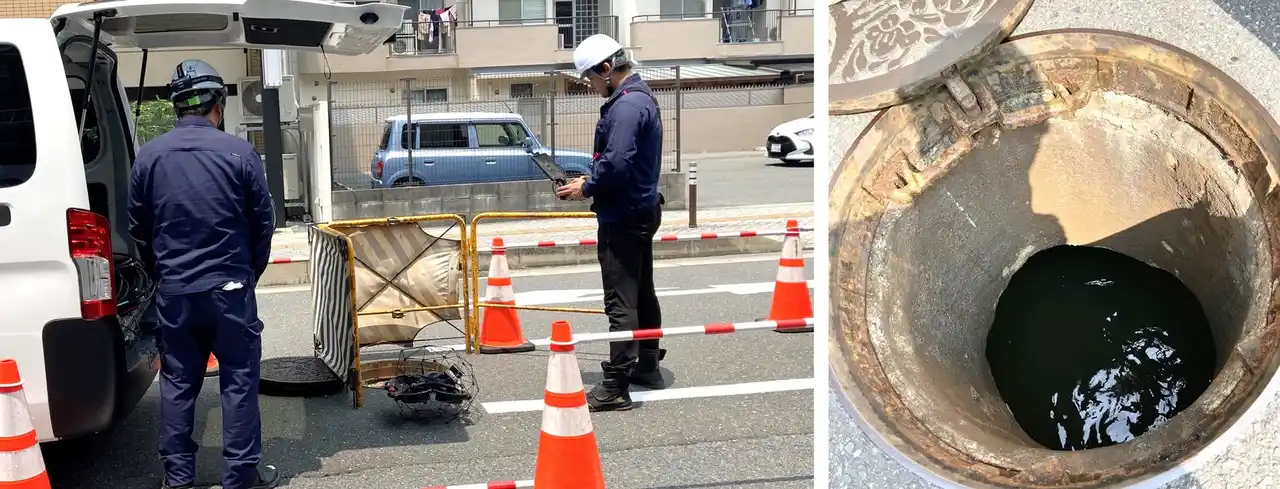 【ブルーイノベーション株式会社】 ブルーイノベーション、奈良市にてELIOS 3を活用した下水道管渠内調査を実施