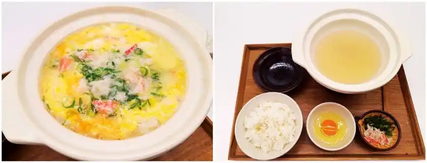 最優秀かにつゆの蟹雑炊