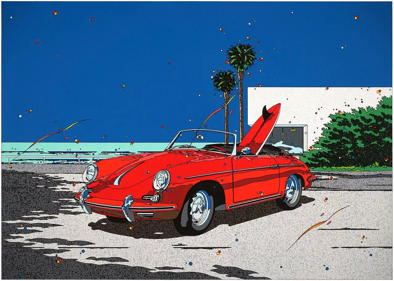 【豊橋市】 山下達郎のLPジャケットも！過去最大規模 「風と光のアート 鈴木英人の世界展」を開催【豊橋市美術博物館】