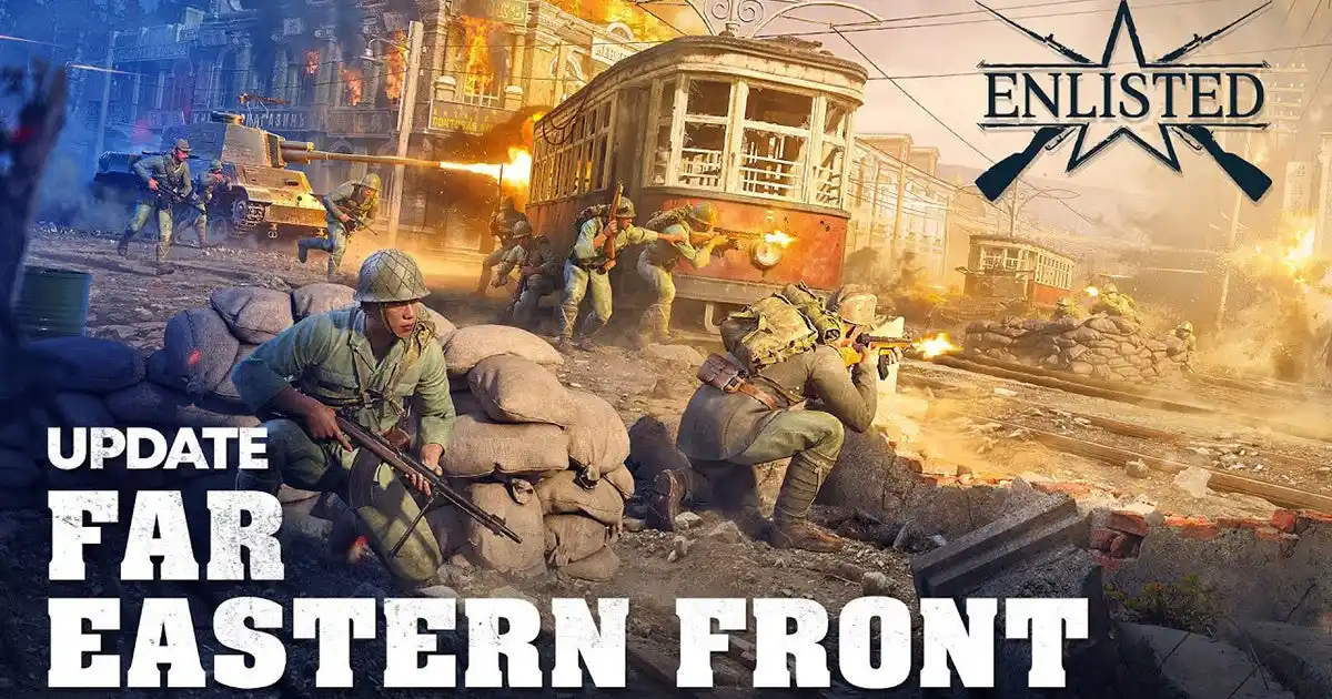 【合同会社EXNOA】 DMM GAMESがサービスを展開しているPC/PS4＆PS5第二次世界大戦が舞台の基本無料対戦型MMOシューター『ENLISTED』大型アップデートにて極東戦線を追加！！