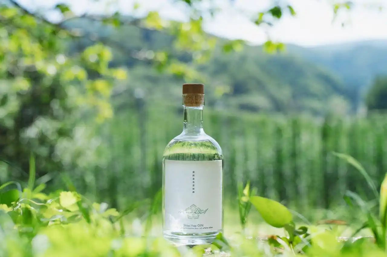 【新商品】収穫から1時間の採れたてホップで仕込むクラフトジン「naturadistill紫蘇忽布蒸溜酒」2025年8月27日(水)より発売！