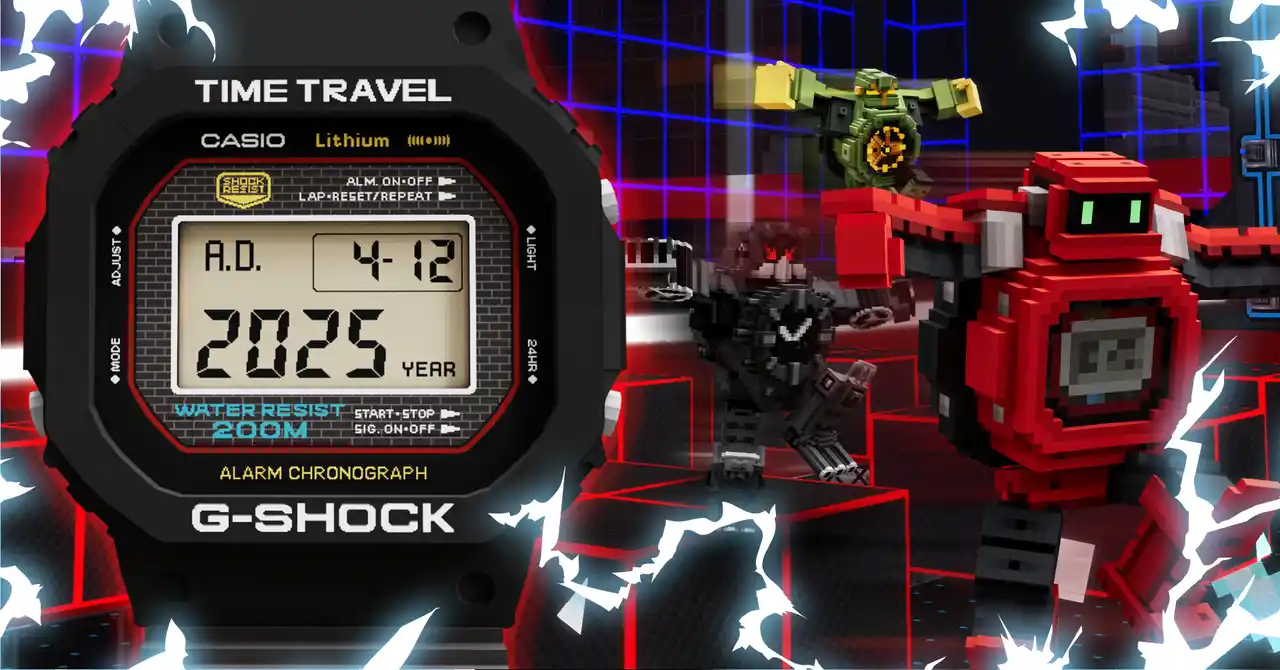 【TSB Japan合同会社】 G-SHOCKがThe Sandboxメタバースにタフネスを刻む