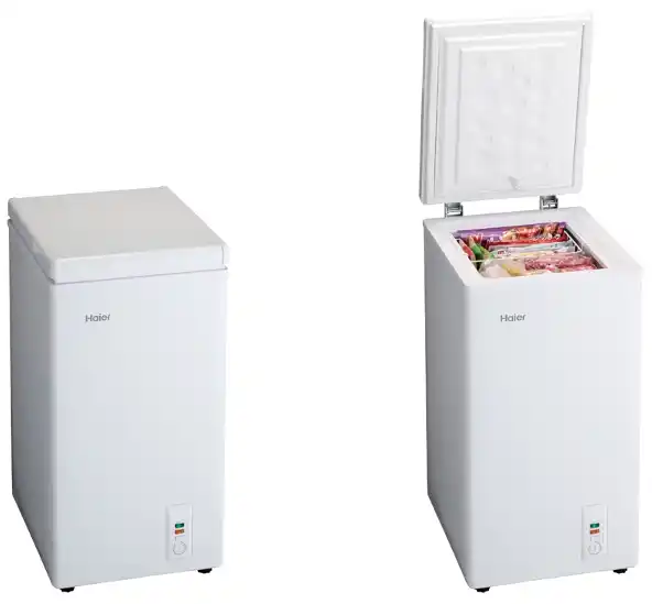 【ハイアールジャパンセールス株式会社】 ハイアール、限られたスペースにも設置しやすいスリム設計の66L 上開き式冷凍庫を発売