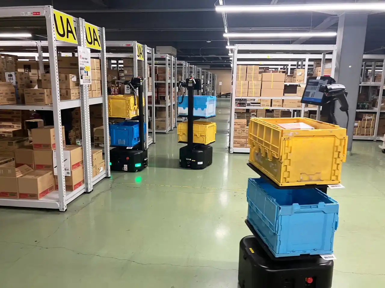 【ラピュタロボティクス プレスリリース】 ピッキングアシストロボット「ラピュタPA-AMR」がが国分グループ2拠点目で稼働開始。札幌ロジスティクスセンターの安定運営とDX人材育成を後押し。