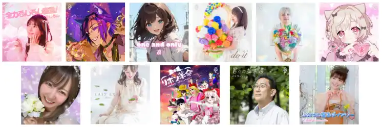 ColorSingから、11名のオリジナル楽曲が8/13に配信開始