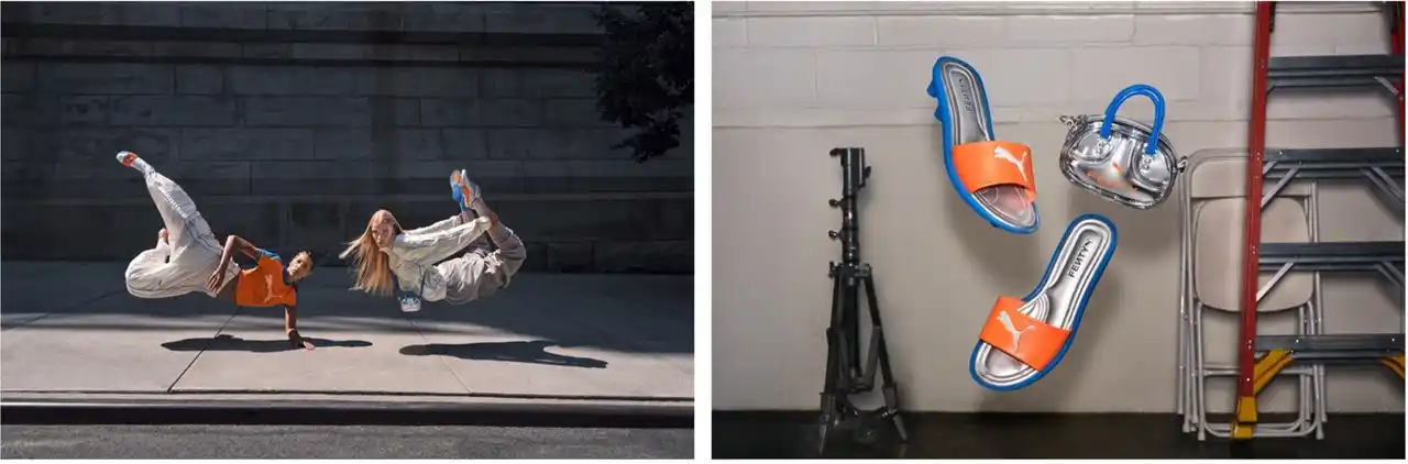 【プーマ ジャパン株式会社】 【10月発売:新商品ラインアップ】1.「PUMA x FENTY」コレクションが10月23日(木)より発売 2. 「PUMA x SAN SAN GEAR」コレクションが10月31日(金)より発売