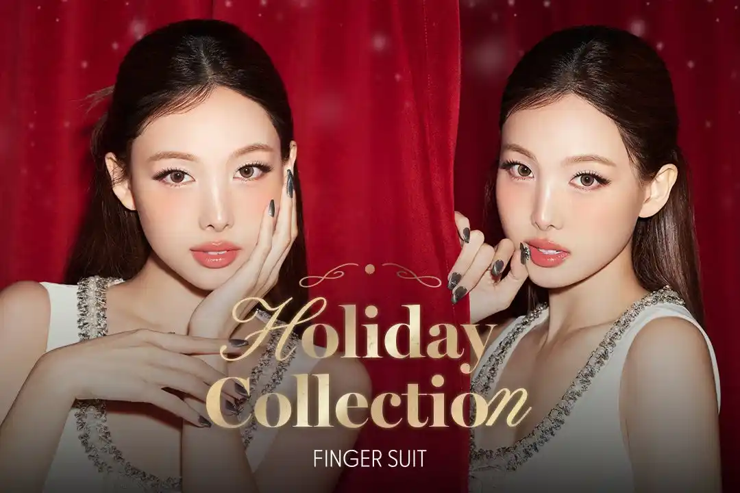 ホリデーのときめきを指先に。韓国発FINGER SUITが新作9種×TWICE ナヨンの冬を彩る華やかな最新ビジュアルを解禁！
