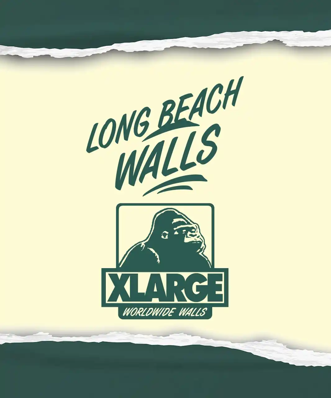 【株式会社ビーズインターナショナル】 XLARGEが“Long Beach Walls”に協賛　コラボレーションTシャツを7月25日（金）より販売開始