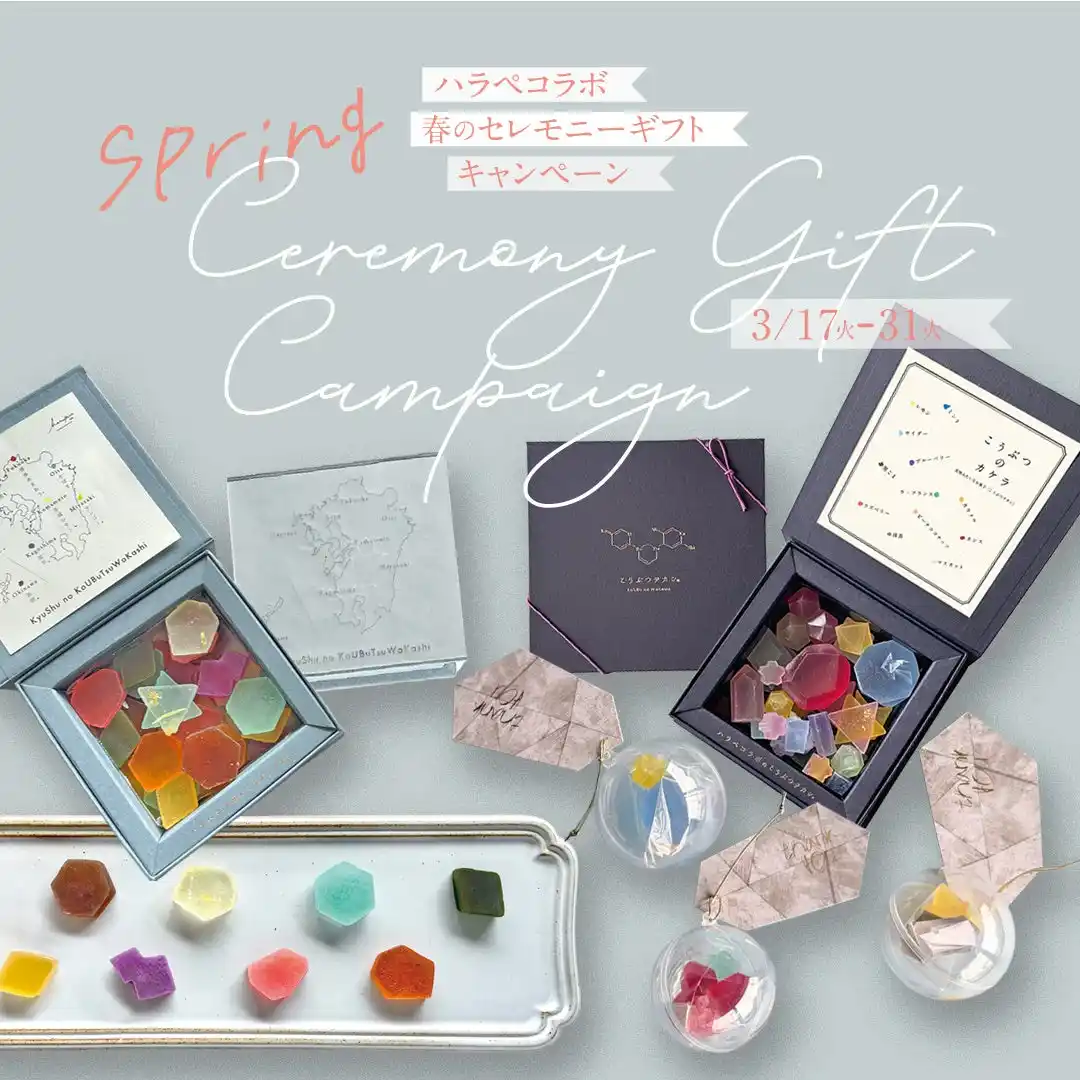 ただ贈るだけじゃ終わらない。“ありがとう”がつながる春のセレモニーキャンペーンを開始【ハラペコラボ】