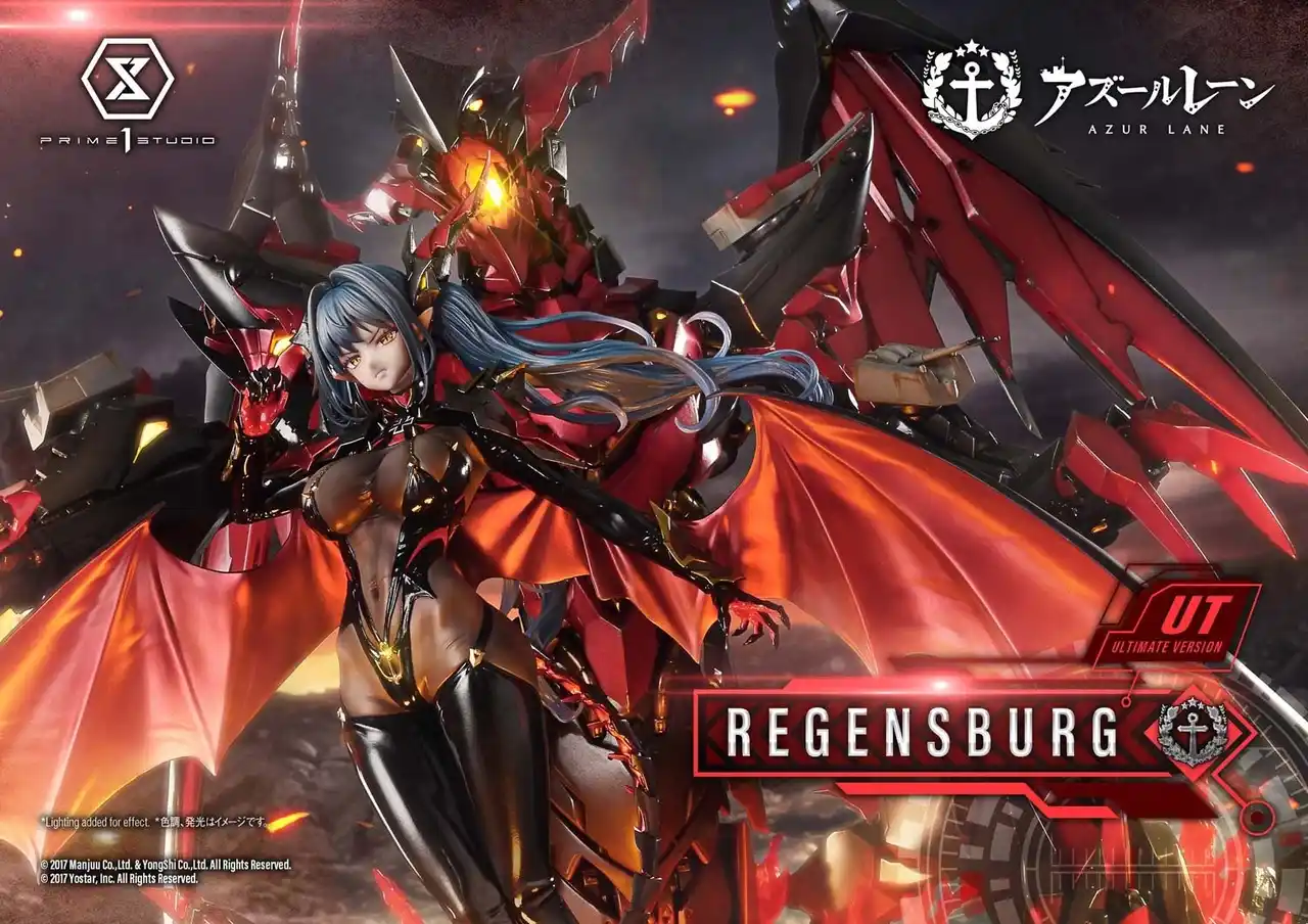 【株式会社プライム1スタジオ】 『アズールレーン』から、「レーゲンスブルク」の1/6スケールスタチューが登場