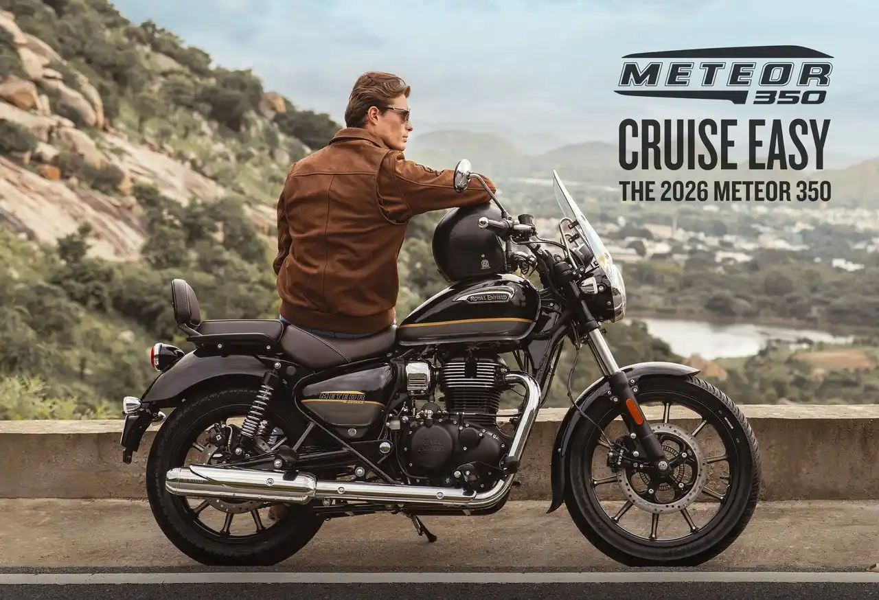 ロイヤルエンフィールド　日本市場に向けてアップグレードした2026年モデル「METEOR 350」を発表