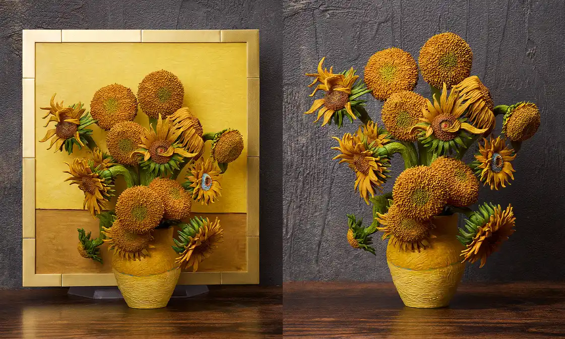 【株式会社ホビーサーチ】 誰もが知る名画が、動き出す。ゴッホ作《ひまわり》が可動フィギュアfigmaで登場