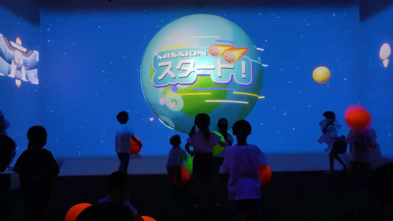 【株式会社TREE Digital Studio】 イオンファンタジーが運営する屋内型子どもの遊び場「ちきゅうのにわ」に初登場の「宇宙エリア」で遊べる体験型デジタルコンテンツを提供