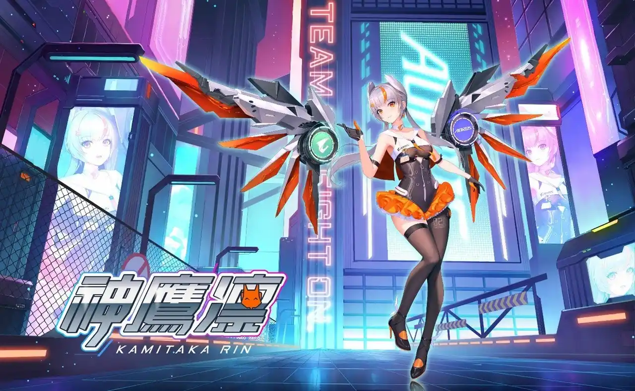 【株式会社ニューエックス】 GIGABYTEより、新イメージキャラクター神鷹　凛（かみたか　りん）発表