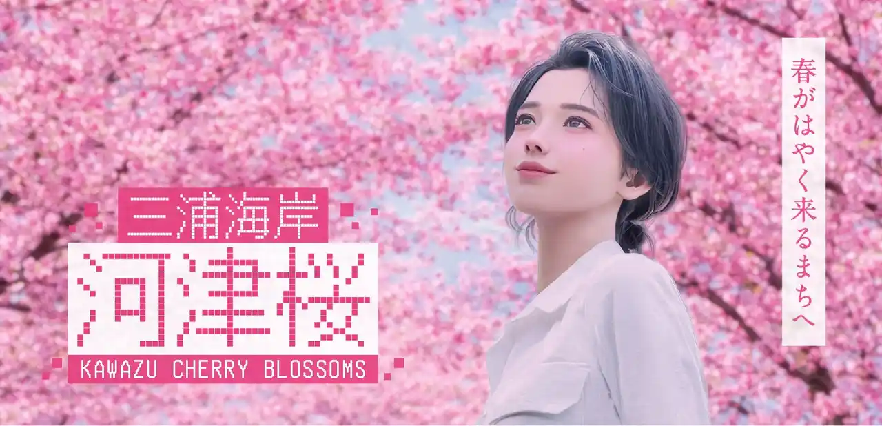 【株式会社 Aww】 バーチャルヒューマン「Ria」が、京急電鉄「三浦海岸河津桜2026キャンペーン」に起用